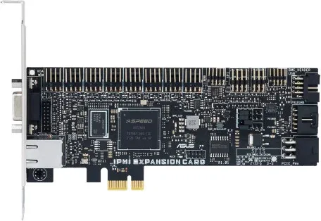 ASUS IPMI EXPANSION CARD-SI tarjeta y adaptador de interfaz Interno RJ-45, VGA