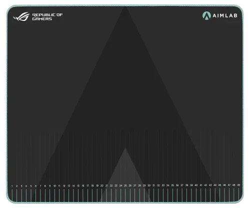 ASUS ROG Hone Ace Aim Lab Edition Alfombrilla de ratón para juegos Negro