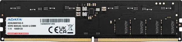 ADATA RAM AD5U56008G-S DIMM 8GB 5600Mhz DDR5