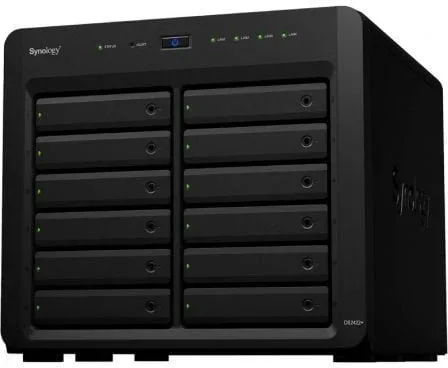NAS Synology Diskstation DS2422+/ 12 Bahías 3.5"- 2.5"/ 4GB DDR4/ Formato Torre