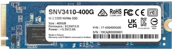 400 GB SSD M.2 2280 NVME PCI-E SYNOLOGY