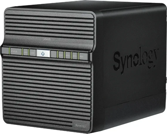 NAS Synology Diskstation DS423/ 4 Bahías 3.5"- 2.5"/ 2GB DDR4/ Formato Torre
