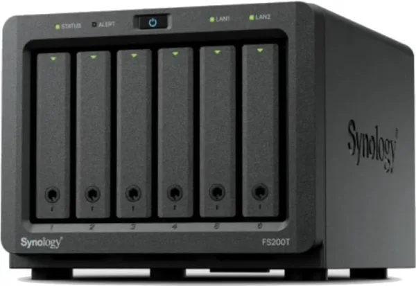 Synology FS200T NAS 6Bay 1x2.5G 1xG