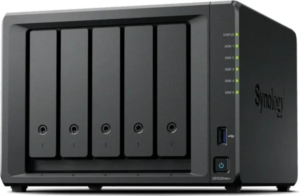 Synology DS1525neo+ NAS 5Bay DiskStation 2x2.5GbE