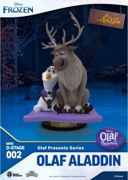 Figura minidstage disney olaf presenta olaf simba