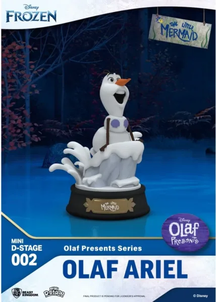 Figura beast kingdom minidstage disney olaf presenta olaf