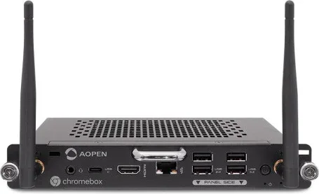 Aopen Ops Chromebox Procesador Intel Core I5-1335U 8G RAM 256GB SSD M.2 NVMe Sistema Operativo Chrome Os Kit WiFi & Bt Incluido Chrome Os