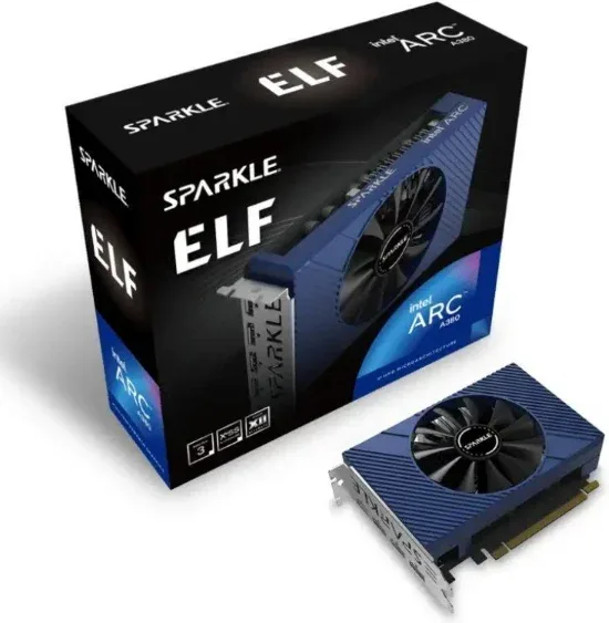 Tarjeta Gráfica Sparkle Intel Arc A380 ELF/ 6GB GDDR6