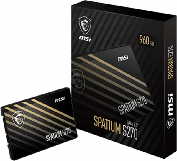 MSI SPATIUM S270 SATA 2.5 240GB unidad de estado sólido 2.5" Serial ATA III 3D NAND
