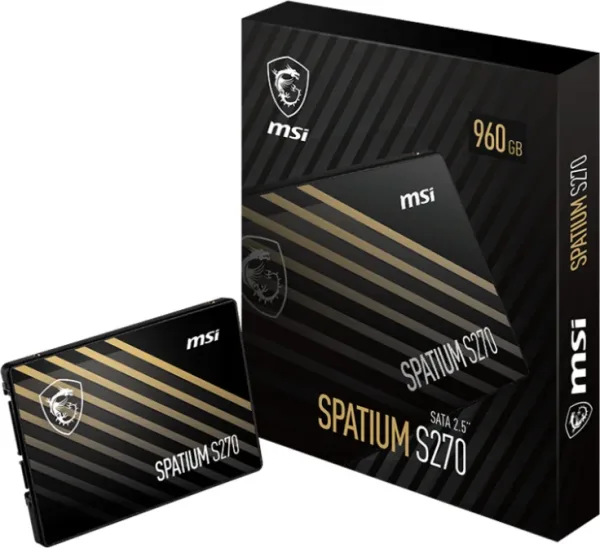 MSI SSD Spatium S270 960Gb 2.5" SATA 3 6Gbps