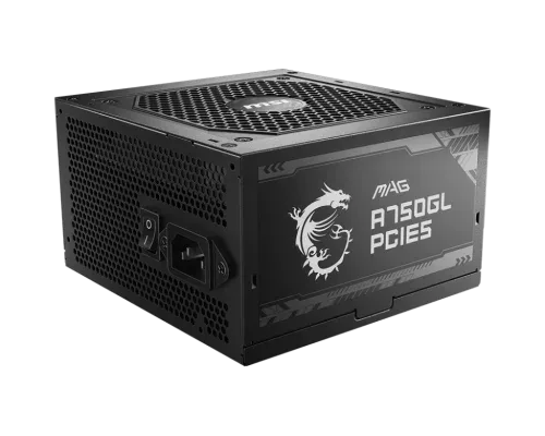 Fuente Alimentacion Msi Mag A750Gl Pcie5 750W 80+ Gold
