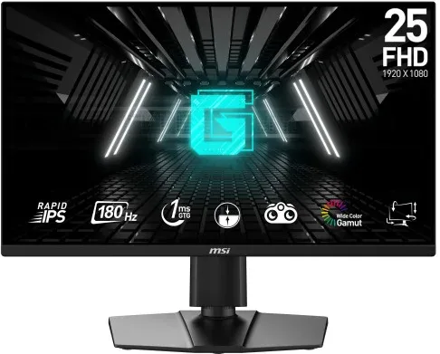 MSI G255PF E2 pantalla para PC 62,2 cm (24.5") 1920 x 1080 Pixeles Full HD LCD Negro