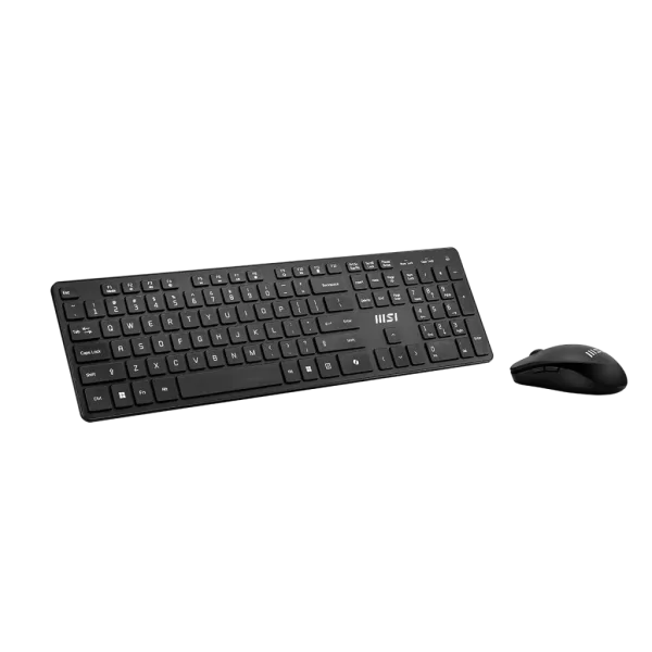 TECLADO + RATON WIRELESS COMBO COPILOT PRO BLACK MSI