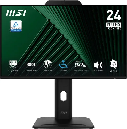 MSI Pro MP242PMG pantalla para PC 60,5 cm (23.8") 1920 x 1080 Pixeles Full HD LCD Negro