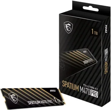 SSD MSI SPATIUM M470 Pro PCIe 4.0 NVMe M.2 1TB