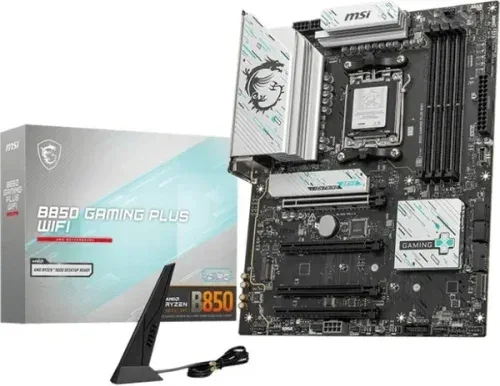 Placa Msi B850 Gaming Plus WiFi,Amd,Am5,B850,4Ddr5,256Gb,WiFi,Atx