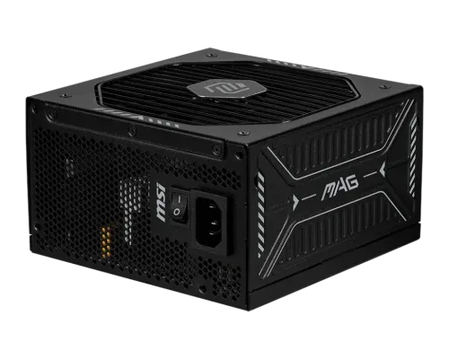 MSI MAG A850GLS PCIE5 unidad de fuente de alimentación 850 W 24-pin ATX ATX Negro