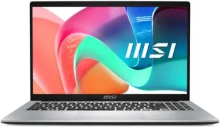 Msi Portatil Modern 15 F1Mg-600Es. 15.6" FHD (1920*1080), 60Hz IPS. Intel Core 5 Processor 120U. Intel Graphics. DDR Iv 8GB*2. 512GB NVMe SSD. Platinum Gris. W11 Home