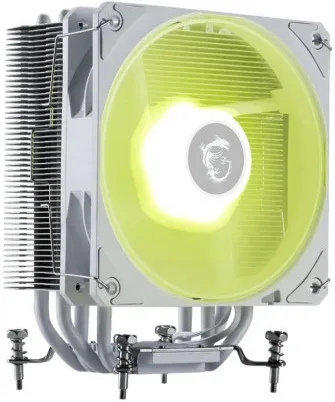 Ventilador CPU Msi Mag Corefrozr Aa13 White (Aire),Lga 1700/1851,Am5/Am4120X120X25,2100Rpm,30.11Dba,ARGB Gen1,Cyclobladre Design
