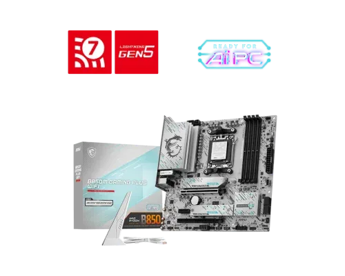 MSI B850M GAMING PLUS WiFi AMD B850 Zócalo AM5 micro ATX
