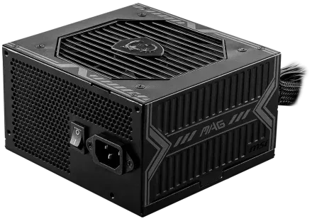Fuente Alimentacion Msi Mag A650Bn Pcie5 Iii,Psu,650W,80 Plus Bronze,120Mm,Epsx2,Pci-E (6+2 Pin)X2,Pci-E 5.1 (16 Pin)X1,SATA (15Pin)X3,Active Pfc
