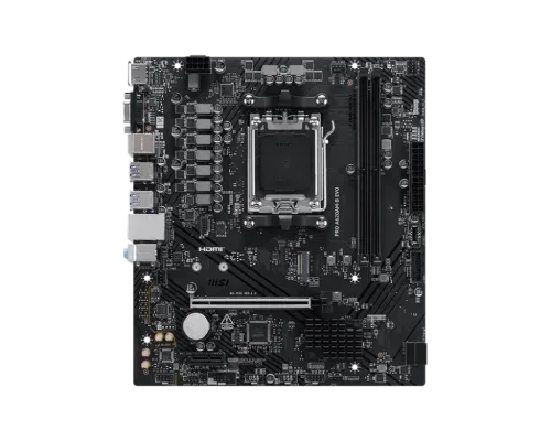 Placa Msi Pro A620Am-B Evo,Amd,Am5,A520,2Ddr5,128Gb,VGA+HDMI,2.5Gblan,2Sata3+1Xm.2,6Usb3.2,Matx