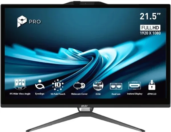 MSI Pro AP222T-613EU i3-14100 8 512 W11H 22" tac.N