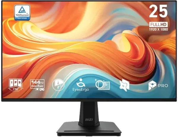MSI MP251W E14L  Monitor 24.5" IPS 144h VGA HDMI