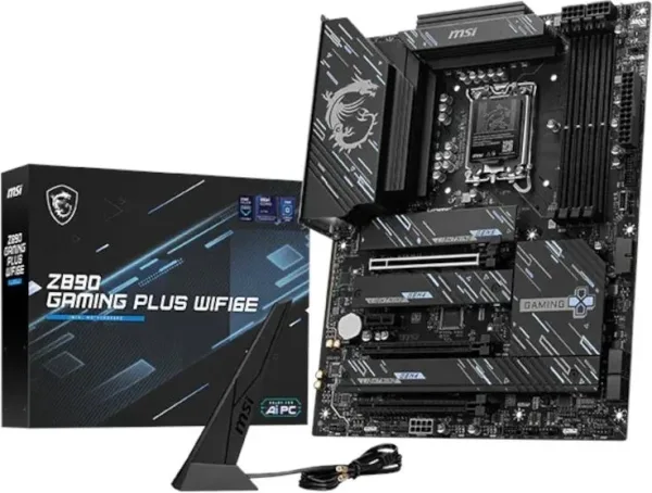 MSI Placa Base Z890 GAMING PLUS WIFI6E ATX LGA1851