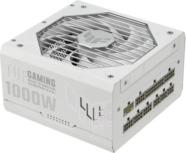 ASUS TUF Gaming 1000W Gold White Edition unidad de fuente de alimentación 20+4 pin ATX ATX Blanco