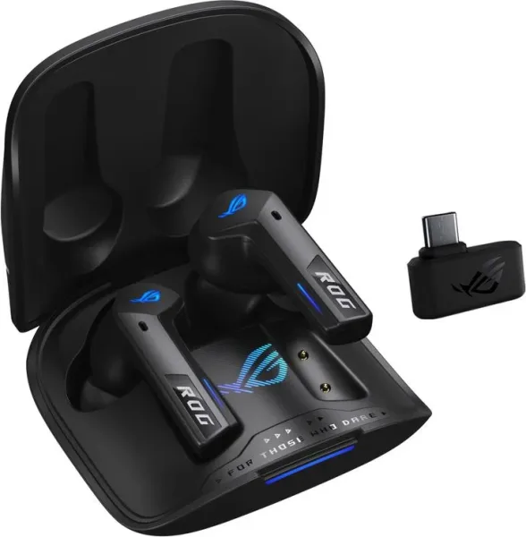 Auriculares asus rog cetra true wireless speednova inalambrico negro