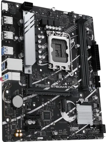 ASUS PRIME B760M-R D4 Intel B760 LGA 1700 micro ATX
