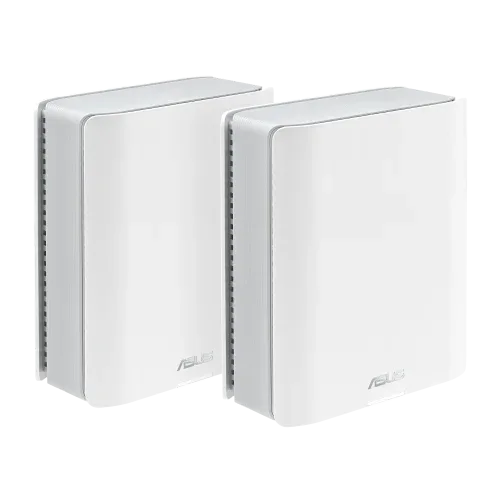 ASUS ZenWiFi BT8 (2-pack) Tribanda (2.4 GHz / 5 GHz / 6 GHz) Wi-Fi 7 (802.11be) Blanco 3 Interno