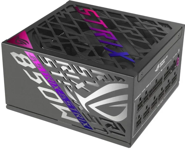 Fuente alimentacion asus rog strip 850p gaming atx 850w negra