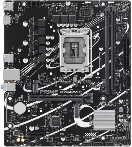 Placa Base Asus Prime B760M-F Socket 1700/ DDR5/ PCIe 4.0/ Micro ATX