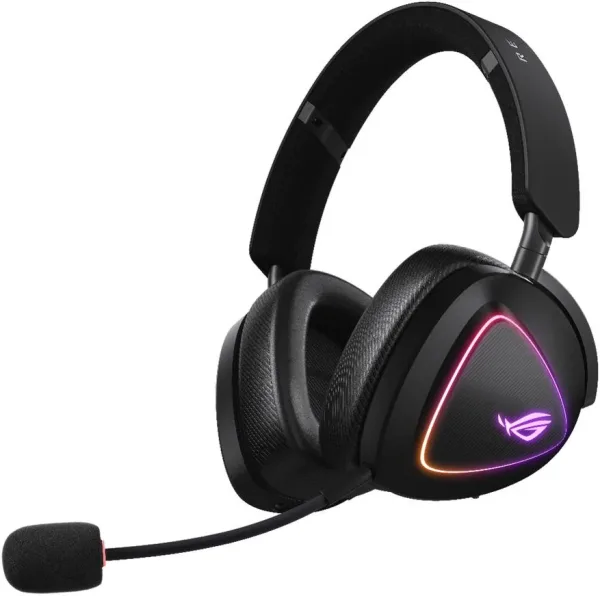 ASUS ROG DELTA II Auriculares Inalámbrico y alámbrico Diadema Juego USB Tipo C Bluetooth Negro