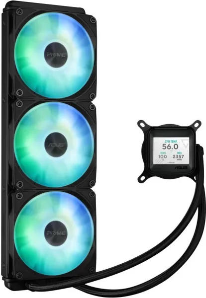Kit refrigeracion liquida asus prime lc 360 ARGB 3x 120mm negro
