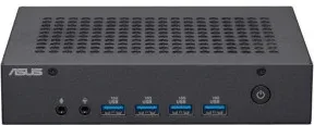 BAREBONE ASUS PN43-BBN200MD (SLIM). INTEL N200 6W TDP. INTEL UHD GRAPHICS.WIFI6. BLUETOOTH 5.2. SIN S.O. NEGRO.