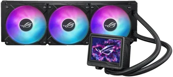 Kit refrigeracion liquida asus rog ryujin iii 360 ARGB extrema 3x 120mm negra