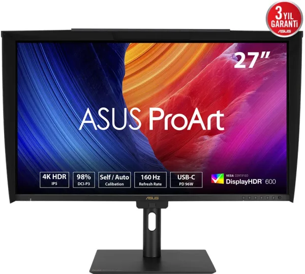 ASUS ProArt PA27UCGE pantalla para PC 68,6 cm (27") 3840 x 2160 Pixeles 4K Ultra HD LED Negro