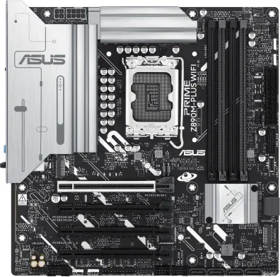 ASUS PRIME Z890M-PLUS WiFi Intel Z890 LGA 1851 (Socket V1) micro ATX