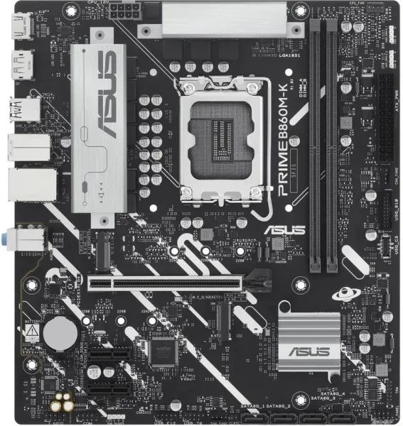 ASUS PRIME B860M-K Intel B860 LGA 1851 (Socket V1) micro ATX
