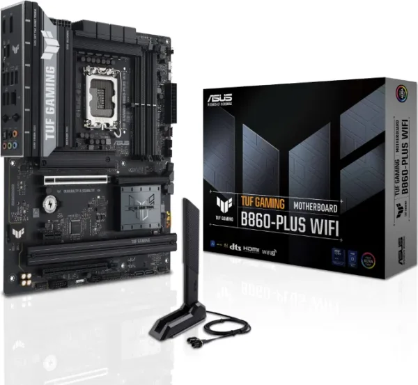 ASUS TUF GAMING B860-PLUS WIFI Intel B860 LGA 1851 (Socket V1) ATX