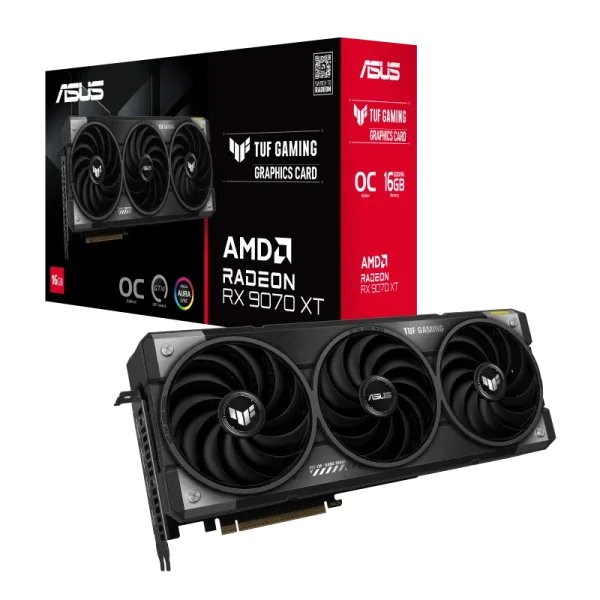 ASUS TUF Gaming TUF-RX9070XT-O16G-GAMING AMD Radeon RX 9070 XT 16 GB GDDR6