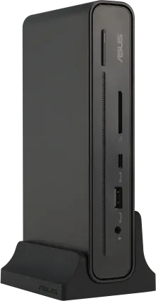 ASUS Triple Display USB-C Dock Duo DC301 Alámbrico Negro
