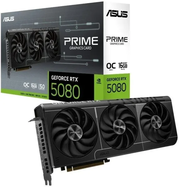 ASUS Prime -RTX5080-O16G NVIDIA GeForce RTX 5080 16 GB GDDR7