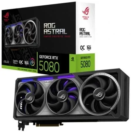 VGA NVIDIA ROG-ASTRAL-RTX5080-O16G-GAMING ASUS