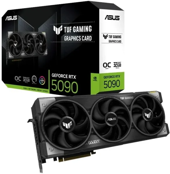 Tarjeta Gráfica Asus TUF Gaming GeForce RTX 5090 OC/ 32GB GDDR7