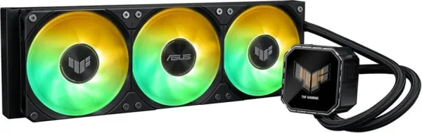 Kit refrigeracion liquida asus tuf gaming lc iii 360 ARGB LCD 3x 120mm negro