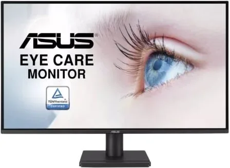 Monitor Profesional Asus VA27AQ 27"/ QHD/ Multimedia/ Negro